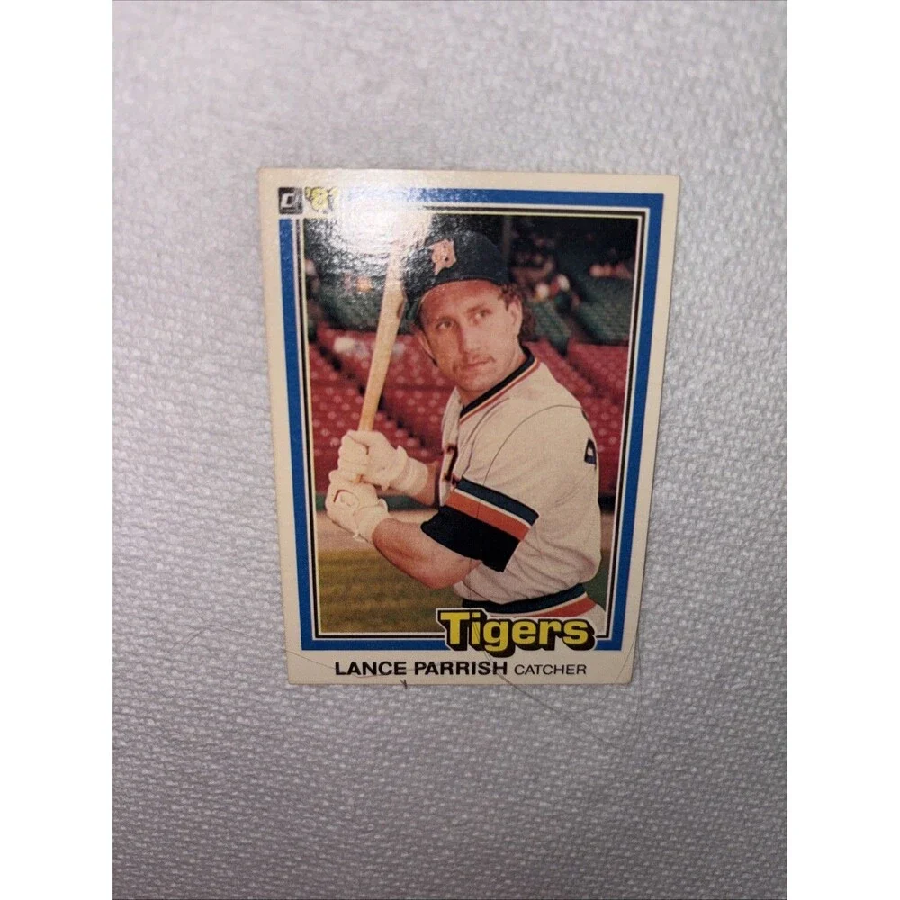 Detroit Tigers Card Lot + Whitaker + Morris + Parrish – 10 Cards